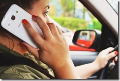 person-woman-smartphone-car