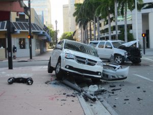 cars after an accident